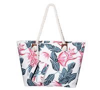 MASADA Large beach bag water resistant with zip Flower Inspiration