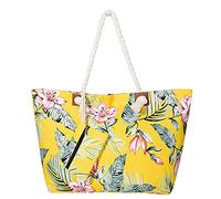 MASADA Large beach bag water resistant with zip Garden Eden