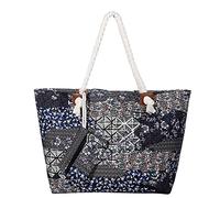 MASADA Large beach bag water resistant with zip Modern Art