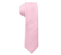 MASADA men's tie handmade with careful workmanship 6 cm wide - Pastel pink