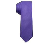 MASADA men's tie handmade with careful workmanship 6 cm wide - Purple