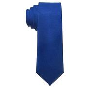 MASADA men's tie handmade with careful workmanship 6 cm wide - Royal blue