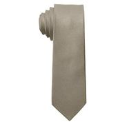 MASADA men's tie handmade with careful workmanship 6 cm wide - Taupe