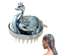 MASAGE Hair Pett Soft Hair Scrub Silicone Swan Scalp Promotes Hair Growth and Scalp Care, Removable Exfoliator for