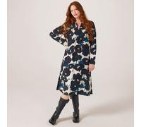 Masai Copenhagen MaNishan Printed Twill Dress MOONLIT OCEAN 2XL