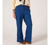 Masai Copenhagen Polyxena Wide Leg Denim Trouser DARK DENIM 2XL