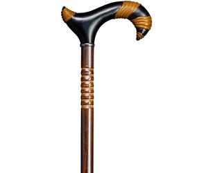 Masai Rubberwood & Beech Derby Walking Stick
