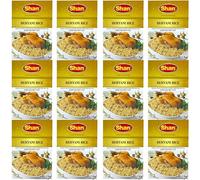 Masala & Powder Bundle with Shan Beryani Rice Masala Arabic Seasoning Mix 50g - 12 Pack | Arabic Mild Meat Pilaf, Suitable For Vegetarians.