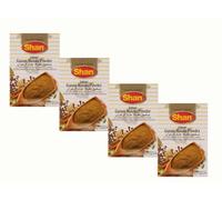 Masala & Powder Mix Bundle Pack with Shan Zafrani Garam Masala Powder 50g - 4 Pack