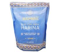 MasaMaiz Mexican Corn Masa Harina Flour 1kg (Blue, White, Yellow, Red) - Mexican Import (1KG, Blue Corn)