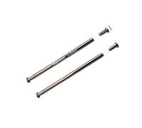 masar 13mm Ø 1.2mm Pins with Tubes - Fittings - Large Head Rivets Ø 1.80mm - Watch Strap Pressure Bars and Rivet Ends