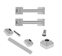 masar 16 to 22 mm Special Screw Bars for Watch Strap - Bar & Screws for Watch Straps - 2 Pieces, Pasha Silver, 21 mm