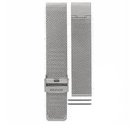 masar 18mm - Silver - Watch Straps in Milanese Mesh for Multi-Brand Replacement - Stainless Steel - (18 mm, Silver)