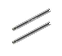 masar 2 pcs - D Ø 1.7 x L 13.6mm - Screws Ø 1.1mm - Premium - Screw Bars for Watch Straps