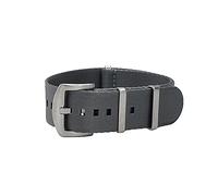 masar 20mm NATO Grey - Watch Straps Band Universal Satin