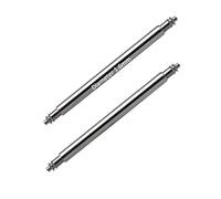 masar 20mm SLX160 - Ø 1.6mm - Watch Spring Bars - Double Flange - 0.8mm - INOX 316L - 2 pcs