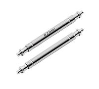 masar 20mm XST200 Premium Watch Spring Bar Pin - 2.0mm Springbar Diameter - Stainless Steel 316L Watch Strap Spring Bar Pin - Replacement Watch Band Pin - 2 Pcs