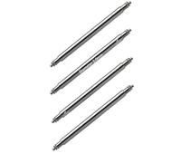 masar 21mm Premium SLX200 - Ø 2.0mm - Spring Bars Pins for Watch Straps - Diameter 2,0mm - 0,8mm - Stainless Steel 316L - 4 Pcs