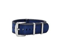 masar 22mm NATO Grey/Blue - Watch Straps Band Universal