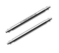 masar 25mm Ø 1.5mm 2 pcs ISO Swiss 316L Pins Spring Bars for Watch Strap Band Diameter 1.5 25 mm Ss X 2