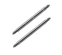 masar 6 to 44 mm Premium Diameter 1.77 mm/2 mm/2.5 mm - 316L Stainless Steel - Spring Bars for Watch Bands - High Clock - 2 Pieces or 4 Pieces - Read Description, 316L Ø 1.78-1.8 mm x 2, 6 mm
