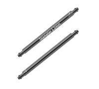 masar Diameter 1.0 mm/1.2 mm/1.3 mm - Fine - Premium Watch Spring Bars - Stainless Steel 316L - Watch Strap Pins Spacing 6 to 24 mm - Repairs - Pack of 2, 112, 18mm, Cord