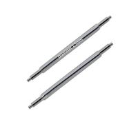 masar Diameter 1.5 to 1.6 mm Premium Stainless Steel 316L (Spacing 6 mm to 46 mm) - Pumps, Spring Bars for Watch Bands - 2 Pcs, Universal Uds Ø 1.5 mm - 0.8 mm 2 Pcs, 14 to 19mm