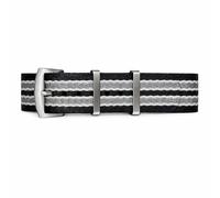 masar Premium Nylon Fabric NATO Strap - NATO G10 11 in - Men's Watch Strap - 316L Stainless Steel Mounting Kit - James Bond Style 007