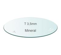 masar Premium - Watch Glasses - Thickness 2.5 mm to 3.5 mm - Flat Round Mineral Crystal - Made in Japan - 1 Pc, Mineral T 3.5 mm - 1 Pcs, Ø 27.0mm