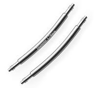 masar Premium Watch Spring Bars, Curved SLX Ø 1.78 mm Stainless Steel 316l - 0.8 mm 2 Pcs, 17mm