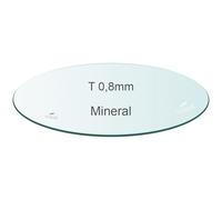 masar - Watch Glass - Thickness 0.8 mm - Made in Japan - Watch Glass - Mineral Flat Round - 1 Pc, Mineral H 0.8 mm - 1 Pcs, Ø 20.2mm
