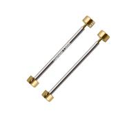 masar Watch Screws - Watch Strap Fixing Screw Bars - Screw Head (H) - 2 Pcs, Gold 150 H Ø 3.5 mm, 22mm