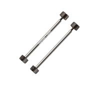 masar Watch Strap Screws - Watch Strap Fixing Screw Bars - Screw Head (H) - 2 Pcs, Black 150 H Ø 3.5 mm, 26mm, Strap