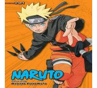 Masashi Kishimoto Naruto (3-in-1 Edition), Vol. 10 Paperback Book Masashi Kishimoto Multicolor