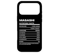 Masashi Nutrition Facts Name Case for iPhone 17 Pro Max