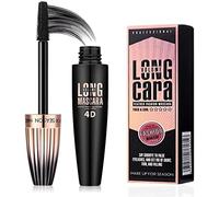 MASCARA, 4D Silk Fiber Eyelash Mascara, Waterproof Mascara Volumising, Extra Long Lash Mascara, Long-Lasting, Defines Lashes, Black, 10ml