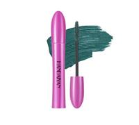 Mascara,5D Silk Fiber Eyelash Volume with Soft Brush, Lash Sensational Volumizing,Long-Lasting Waterproof No Smudge with False Lash Effect(DGreen）