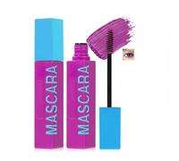 Mascara in Vibrant Purple - Sky-High Lengthening, Volumising & Defining Formula with Smooth Clump-Free Application, Long-Lasting Waterproof Wear & Precision Brush Design for Sensitive Eyes (Purple)