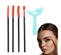 Mascara Shield Applicator, Silicone Mascara Stencil Guide | Heart Shape Design Eye Makeup Tool for Night Out, Daily Use, Dating