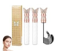 Mascara, Waterproof Sweat-Proof & Long-Lasting Mascara, Lengthening and Curling Mascara, Curl, Lengthening, Non-smudged, Dramatic-Lashes (2pcs)