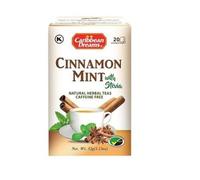 MASCaribbean Dreams Cinnamon Mint Diabetic Tea 20's Box of 6-Fd