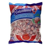 MASColombina Jumbo Mint Balls 120 Count Box of 16-Fd