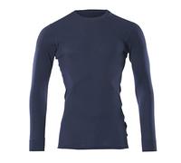 Mascot 00573-350-01 Kiruna Crossover Extra Moisture Wicking Quick Drying Functional Under Shirt, Size 3XL, Navy