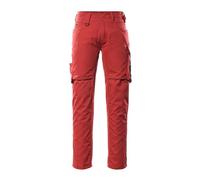 Mascot Workwear 12579 Unique Trousers with thigh pockets Red/Black Wai 32.5" 35"