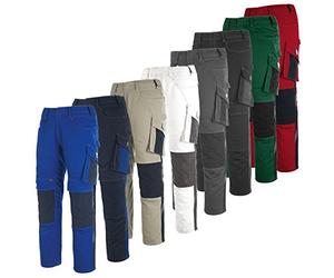Mascot 12679442-01011-90C48 Size L90cm/C48 "Mannheim" Trousers - Black/Blue/Cornflower Blue