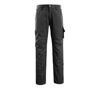 Mascot 14379-850-09 Jardim Workwear Lightweight Trouser with Kneepad Pockets, Size 82C50, Black