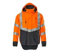 Mascot Workwear 15501 Safe Supreme Outer Shell Jacket Hi-Vis Orange/Da L