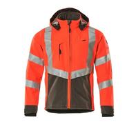 Mascot Safe Supreme Blackpool Softshell Jacket (Hi-Vis Red/dark Anthracite) (Medium)
