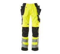 Mascot 15531-860-1709-90C62 Size L90cm/C62 "Wigan" Craftsmen's Trousers - Yellow/Black