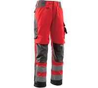 Mascot 15579860-22218-90C58 Size L90cm/C58 "Kendal" Trousers - Red/Dark Anthracite